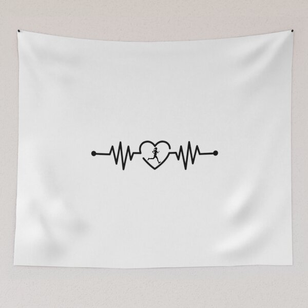Item preview, Running heartbeat Cross country running for women designed and sold by seritik.