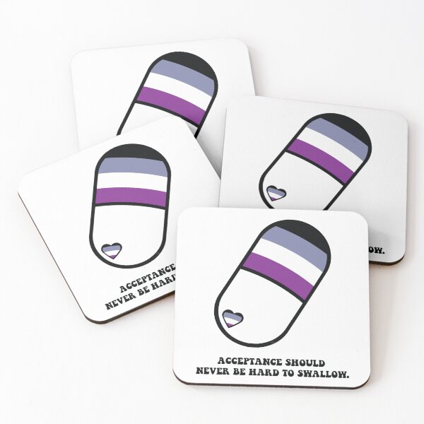 Item preview, Ace Pride Pill  (black text) designed and sold by WatchersWanted.