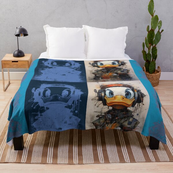 Item preview, "Cyber Duck in a Dystopian Realm" designed and sold by Dream-Way.