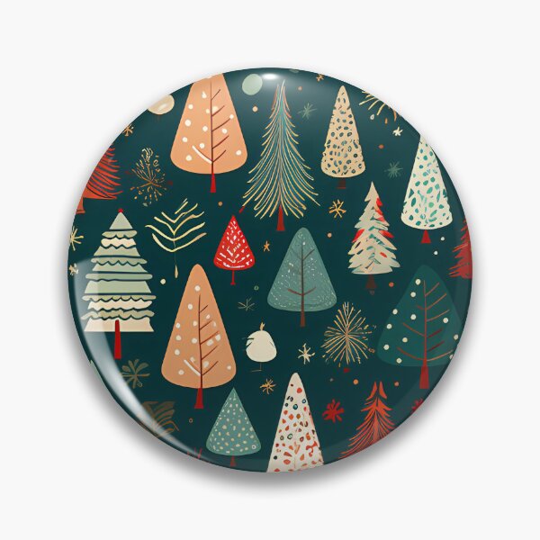 Item preview, Christmas Tree Pattern designed and sold by tropicaltee.
