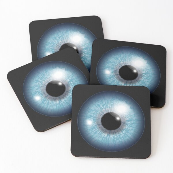 Aperçu de l'œuvre Globe oculaire Iris bleu créée et vendue par HolidayBug.