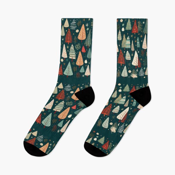 Item preview, Christmas Tree Pattern designed and sold by tropicaltee.