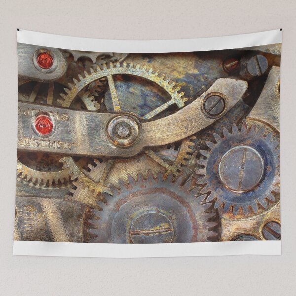 Item preview, Steampunk - Clock - Mucky Mechanism designed and sold by Mike Savad Photography.