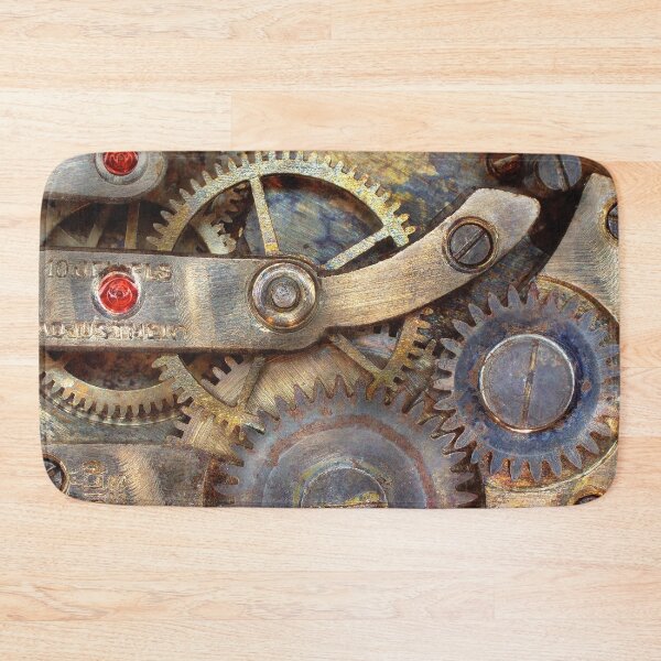Item preview, Steampunk - Clock - Mucky Mechanism designed and sold by Mike Savad Photography.