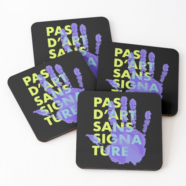 Item preview, Pas d'art sans signature  designed and sold by evelina-d.