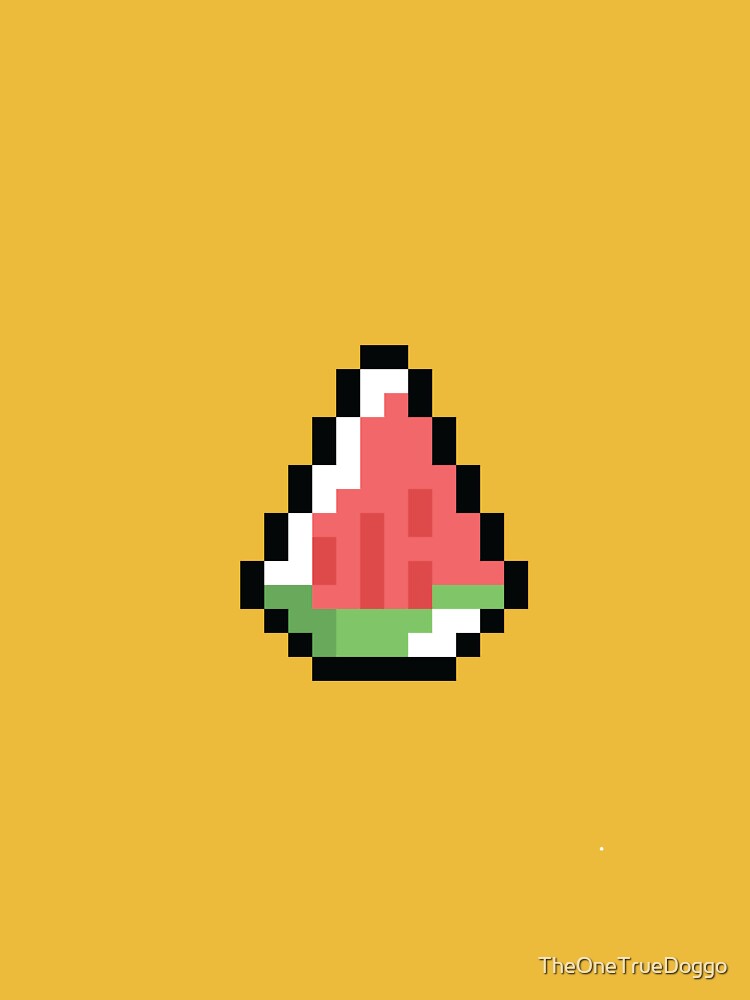 Watermelon Slice Pixel Art Kit – Noteworthy Art Kits