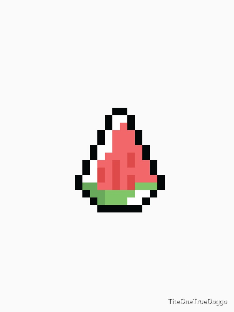 Watermelon Slice Pixel Art Kit – Noteworthy Art Kits