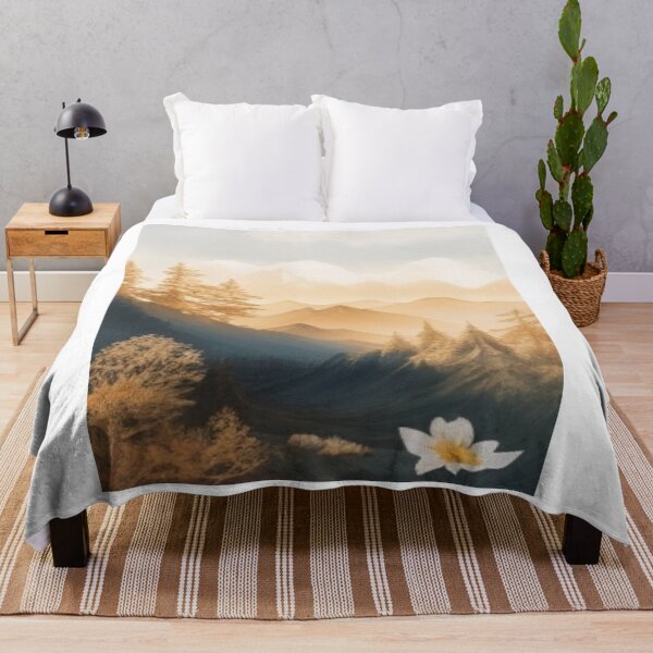 Item preview, Vintage Mountain Peaks Nostalgic Mountain Landscape designed and sold by Ascooepics.