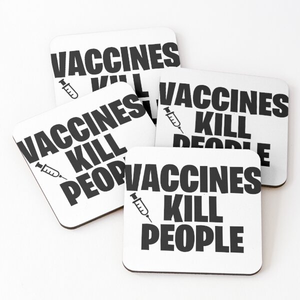 Item preview, Vaccines Kill People T-Shirt designed and sold by Scauly.