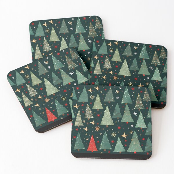 Item preview, Christmas Tree Pattern designed and sold by tropicaltee.