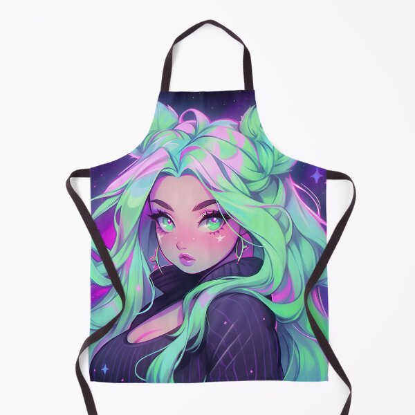 Item preview, Beautiful Thick Anime Girl designed and sold by bubblegoth.
