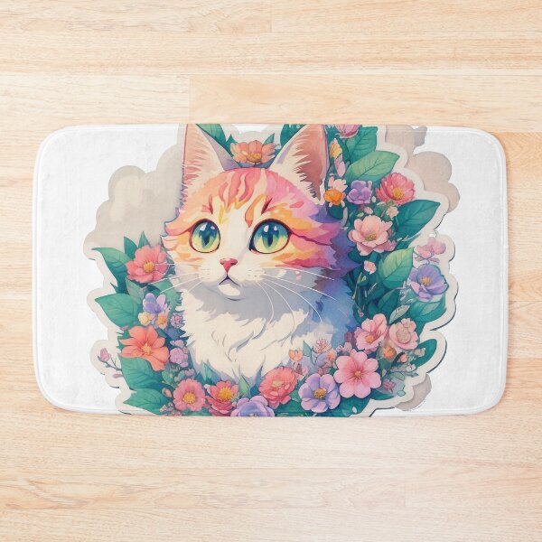 Item preview, The Garden Of Cats No.16 Sticker designed and sold by Doraifurawa.