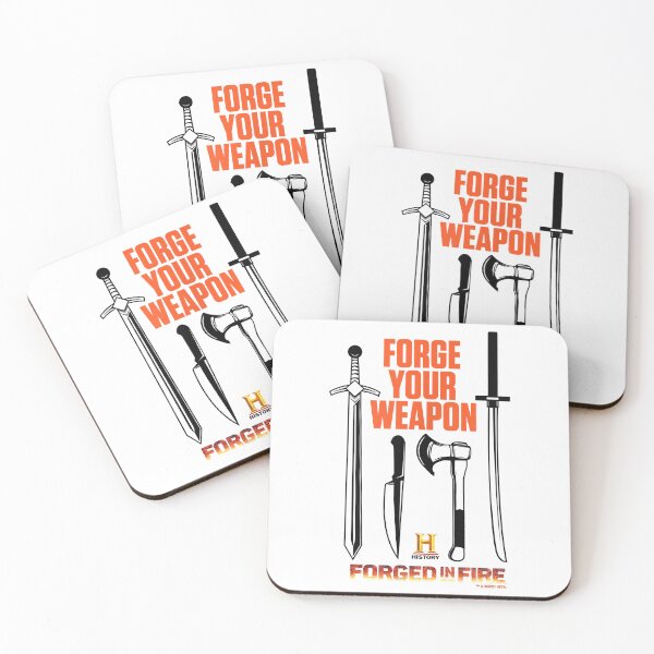 Item preview, HISTORY Forged in Fire Series Forge Your Weapon designed and sold by LaverneBoivin.