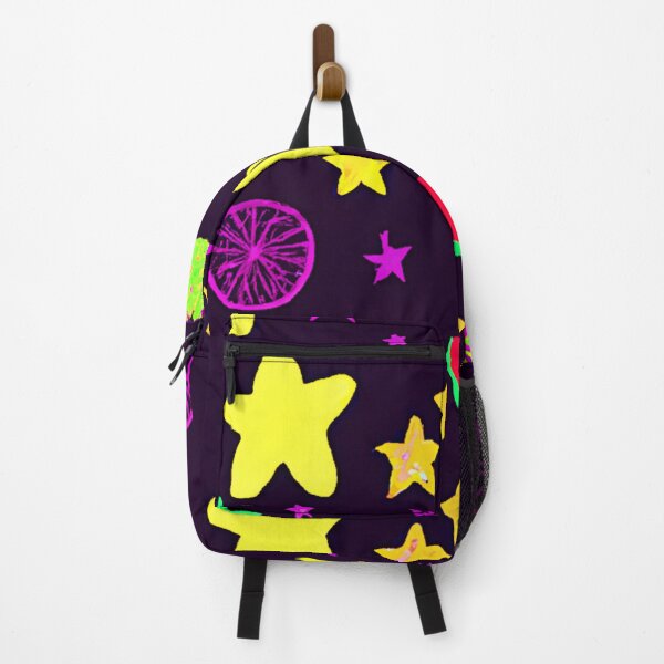 Item preview, Star And Fruits Colorful Pattern designed and sold by Health And Fitness Posts e-Store.
