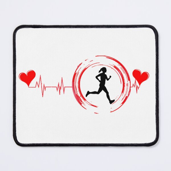 Item preview, Running heartbeat Cross country running for women designed and sold by seritik.