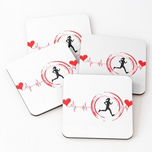 Item preview, Running heartbeat Cross country running for women designed and sold by seritik.