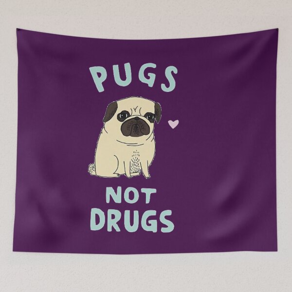Item preview, Pugs no drogas designed and sold by atvbmshvd86.