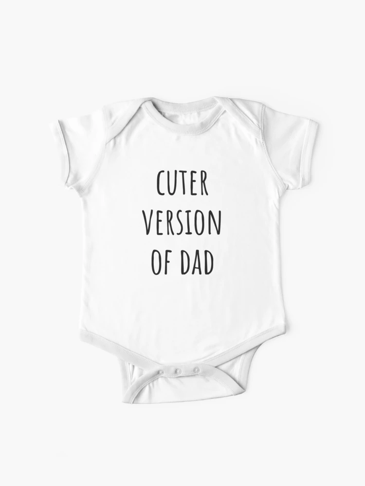 Cuter Version of Dad, Handdrawn Kid Quote