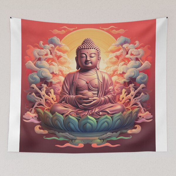 Artikelvorschau, Buddha von Jonathan P. und AI entworfen und verkauft von JonathanP514.