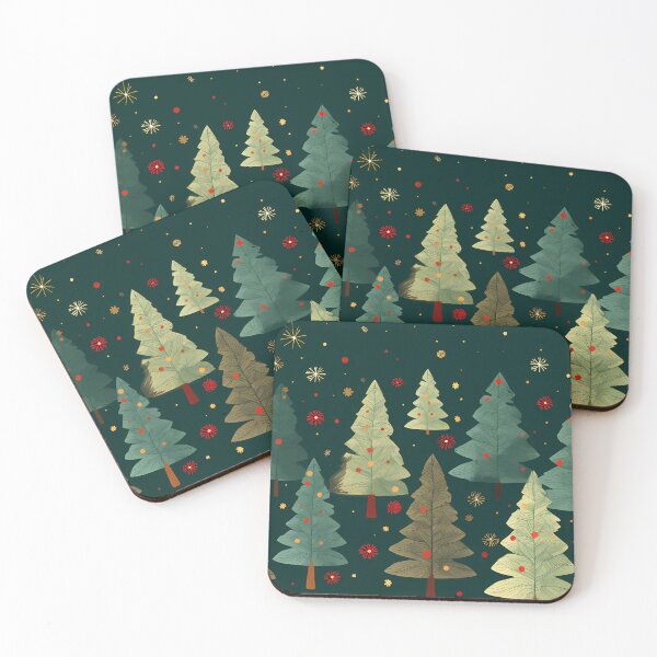 Item preview, Christmas Tree Pattern designed and sold by tropicaltee.