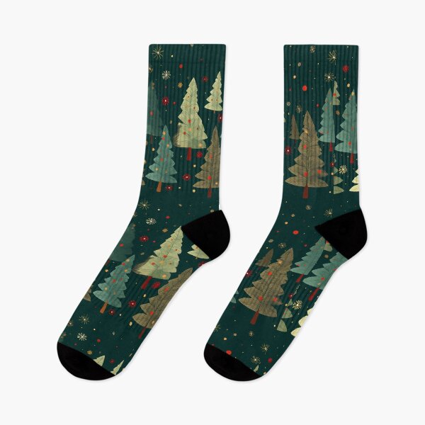 Item preview, Christmas Tree Pattern designed and sold by tropicaltee.