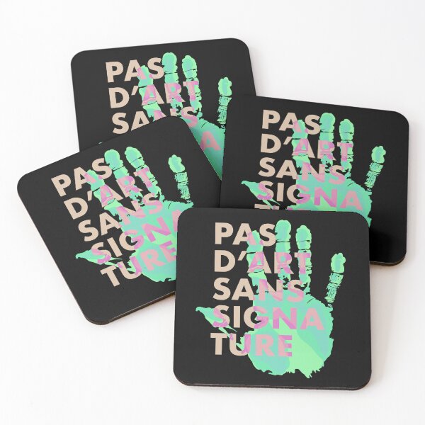 Item preview, Pas d'art sans signature  designed and sold by evelina-d.