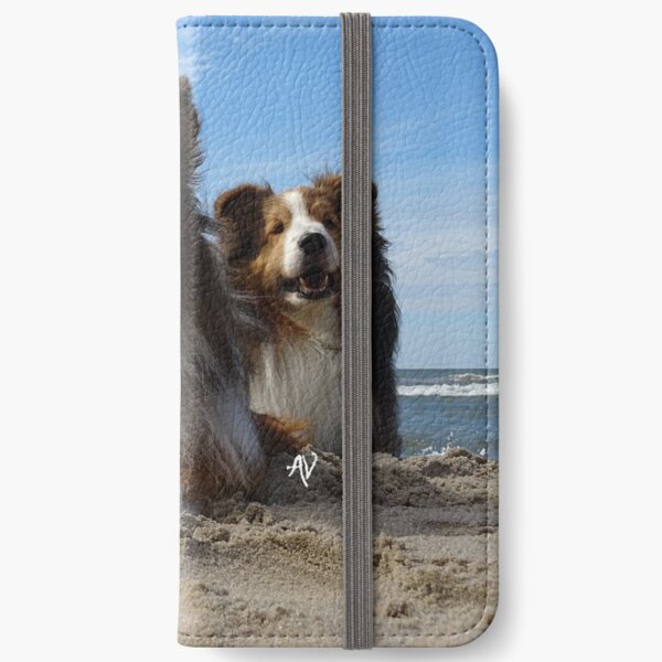 Shelties at Sea iPhone Wallet