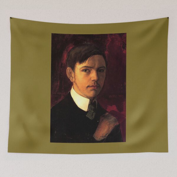 Item preview, Self Portrait - August Macke 	 designed and sold by ltaljswqvp46.