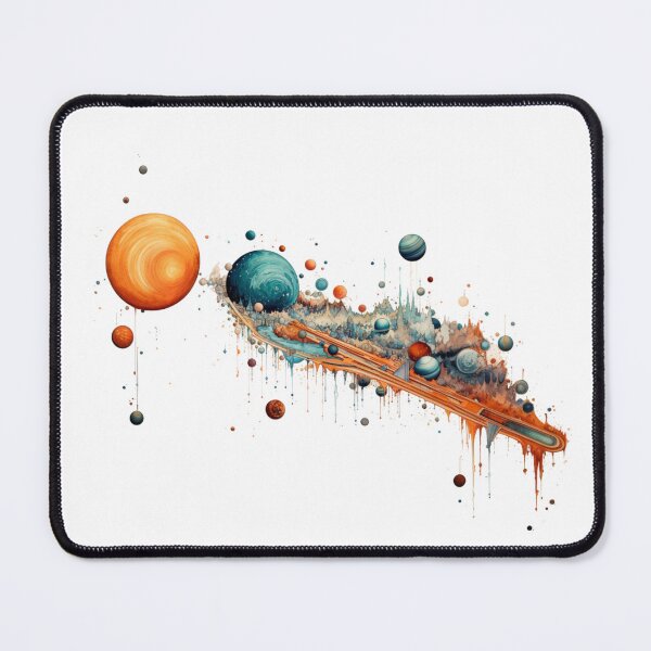 Item preview, Retro Planets Being Born designed and sold by aurahealing.
