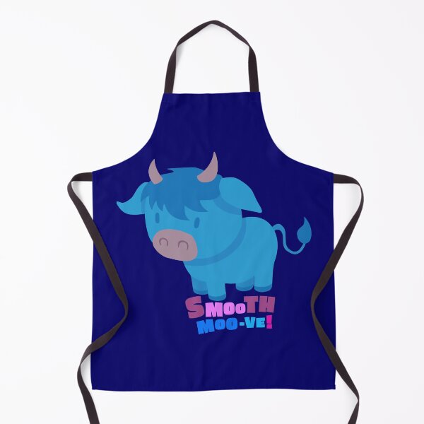 Item preview, Smooth Blue Cow designed and sold by DynamiteSticker.