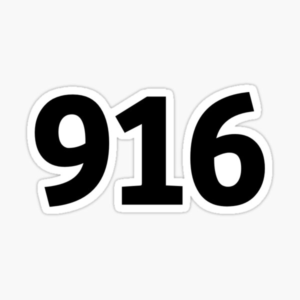 916 Sticker