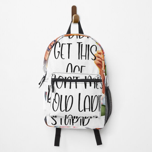 Item preview, Funny Old Lady Dont Mess with Age Tea designed and sold by Quirky Gaps.