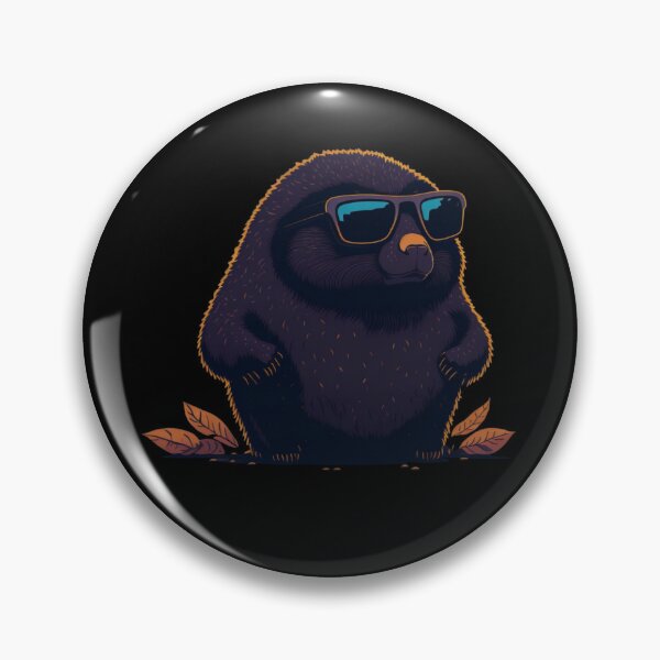 Item preview, Mole in sunglasses designed and sold by Pug-Obsession.