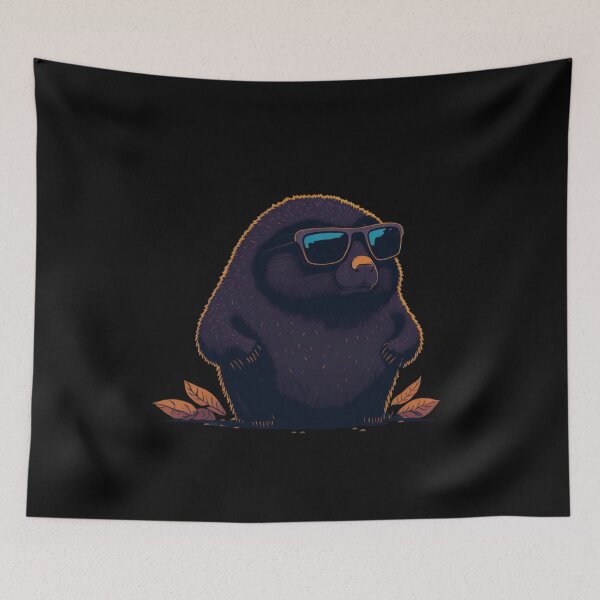 Item preview, Mole in sunglasses designed and sold by Pug-Obsession.