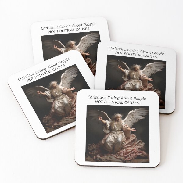 Item preview, Christians caring about people not political causes. designed and sold by phelanartwork67.