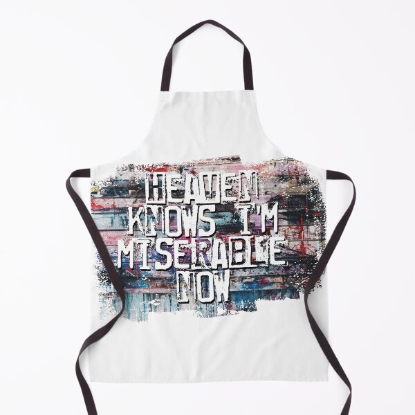 Item preview, Heaven Knows I'm Miserable Now, Graffiti Song Title by The Smiths designed and sold by DefintionArt.