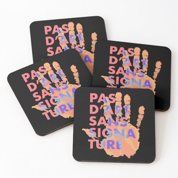 Item preview, Pas d'art sans signature  designed and sold by evelina-d.