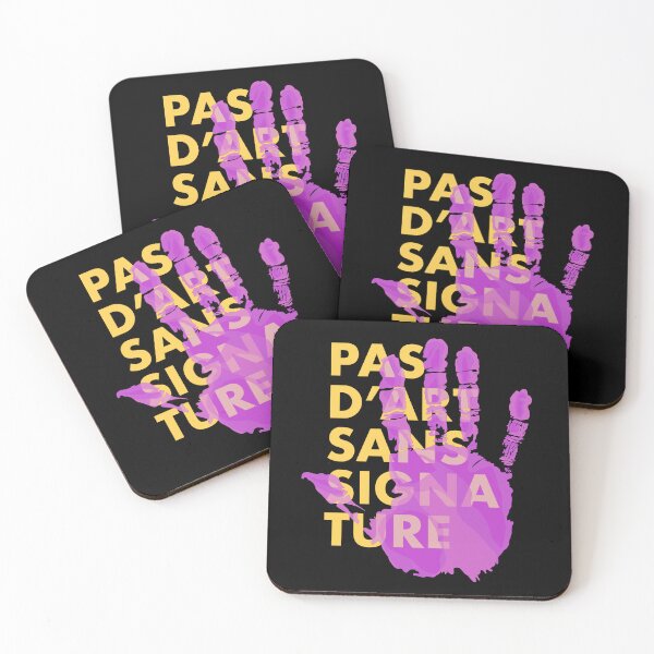 Item preview, Pas d'art sans signature  designed and sold by evelina-d.