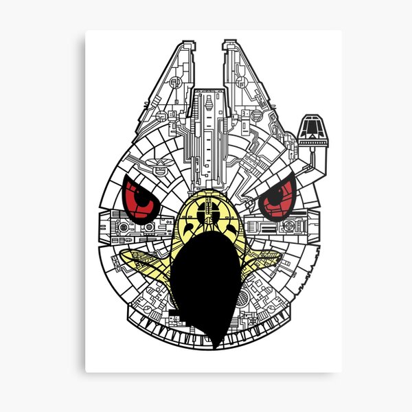 Eyes Of The Falcon Metal Print