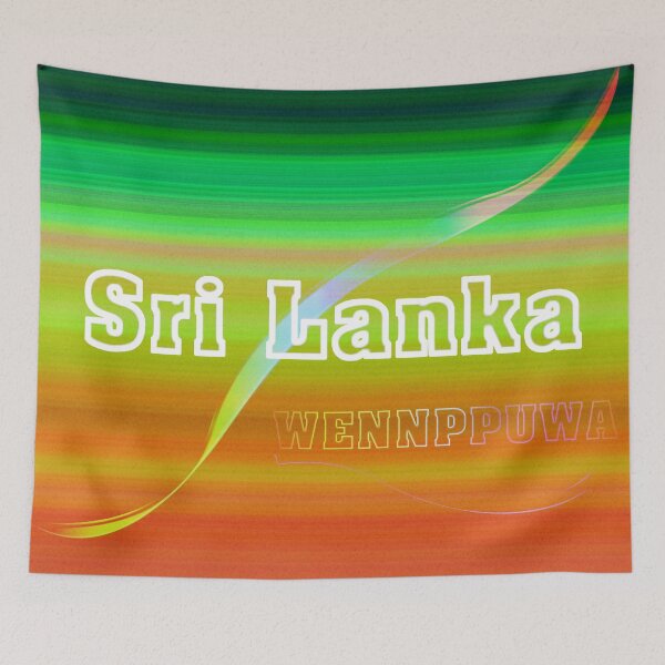 Item preview, Wennappuwa city of Sri Lanka on color background designed and sold by Bigrow.