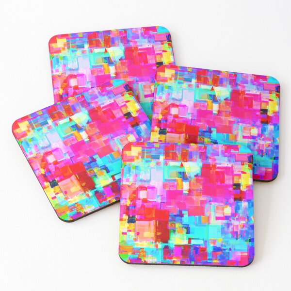 Item preview, Colorful Abstract Geometry Pattern designed and sold by Health And Fitness Posts e-Store.