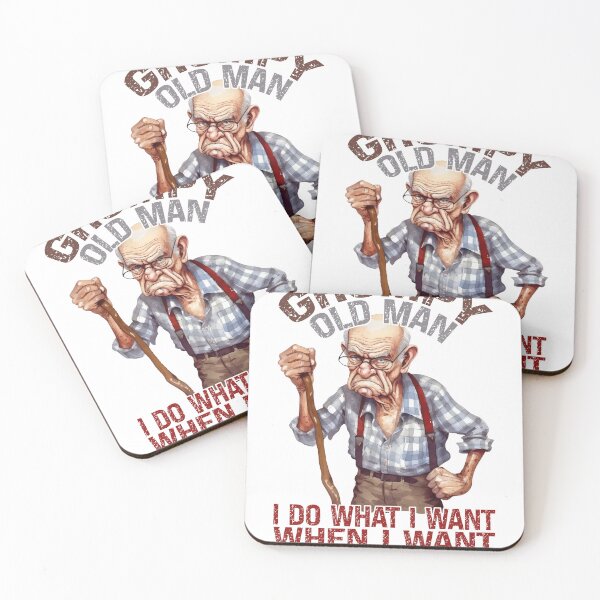 Item preview, Funny Grumpy Old Man I Do What I Want designed and sold by 24gap.