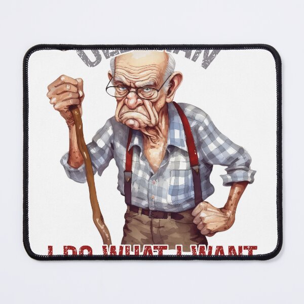 Item preview, Funny Grumpy Old Man I Do What I Want designed and sold by 24gap.