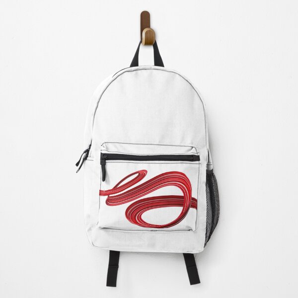 Item preview, Abstract design. Red color twisted brush stroke designed and sold by Hammadalikhn.