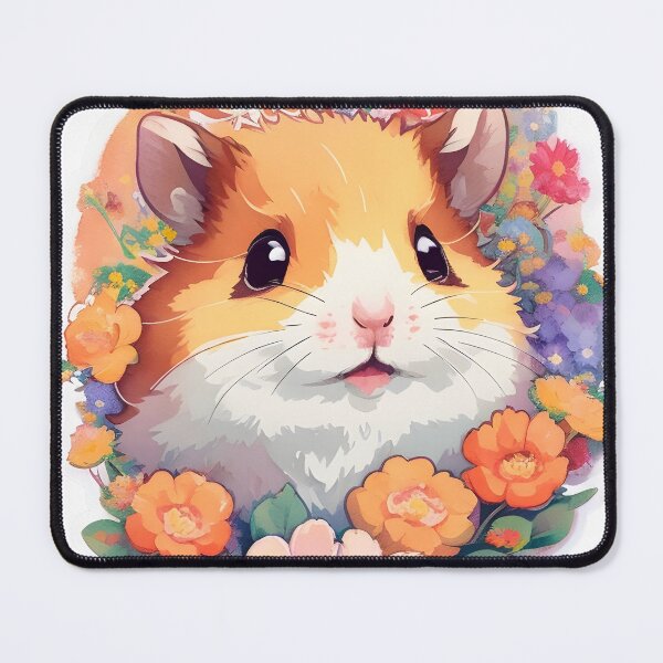 Item preview, Adorable Hamsters - Celebrating the Cuteness and Playfulness of Pet Hamsters designed and sold by DimHel2.