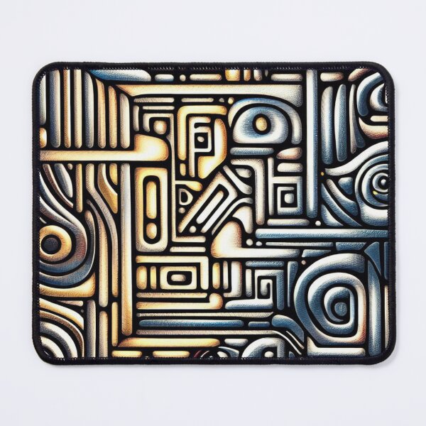 Item preview, Metallic Zentangle designed and sold by Donkey's Salad.