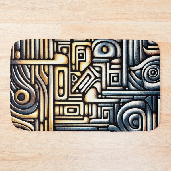 Item preview, Metallic Zentangle designed and sold by Donkey's Salad.