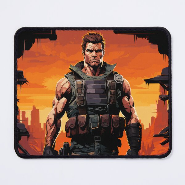 Item preview, Strength and Courage - Muscular Commando in Colorful 2D Graphics designed and sold by Piotrek0001.