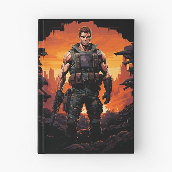 Item preview, Strength and Courage - Muscular Commando in Colorful 2D Graphics designed and sold by Piotrek0001.