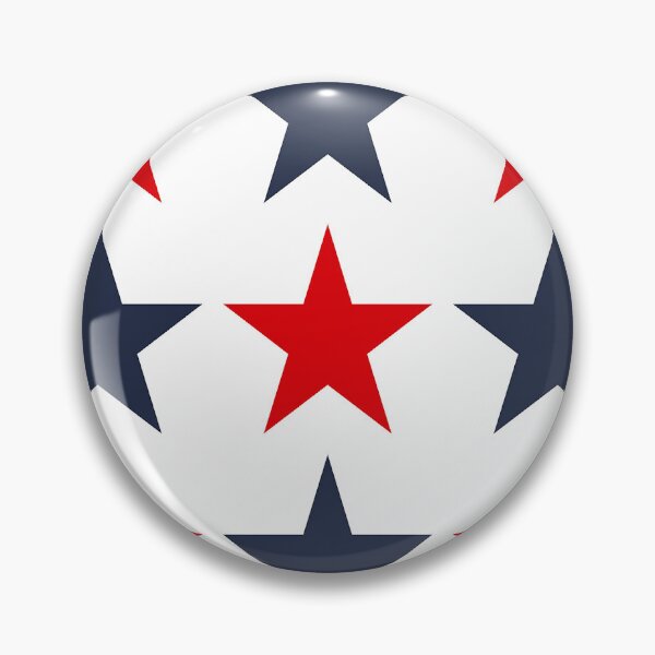 Item preview, Large RED, NAVY BLUE and WHITE STARS  designed and sold by RachelMacht.